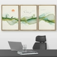 thumbnail image 2 of wall26 Framed Canvas Print Wall Art Geometric Watercolor Deer Bird Forest Abstract Shapes Illustrations Modern Art Decorative Boho Multicolor for Living Room, Bedroom, Office - 24"x36"x3 Na, 2 of 5