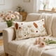 thumbnail image 1 of Funda de cojín decorativa bordada con flores | Funda de almohada decorativa de primavera | Funda de cojín de poliéster lavable a máquina | Cojín decorativo de temporada para el hogar, sofá, 1 of 6