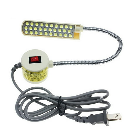 

30 LED 1.4m Super Bright Sewing light Flexible Lamp Work Multifunctional Light Clothing Machine for Workbench Lathe Drill Press