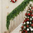 thumbnail image 5 of Inadays 6 Ft Christmas Garlands Norfolk Pine Garland Real Touch Artificial Faux Greenery Garland Xmas Decorations Holiday Indoor Outdoor Decor for Table Mantel Porch Wall, 5 of 7