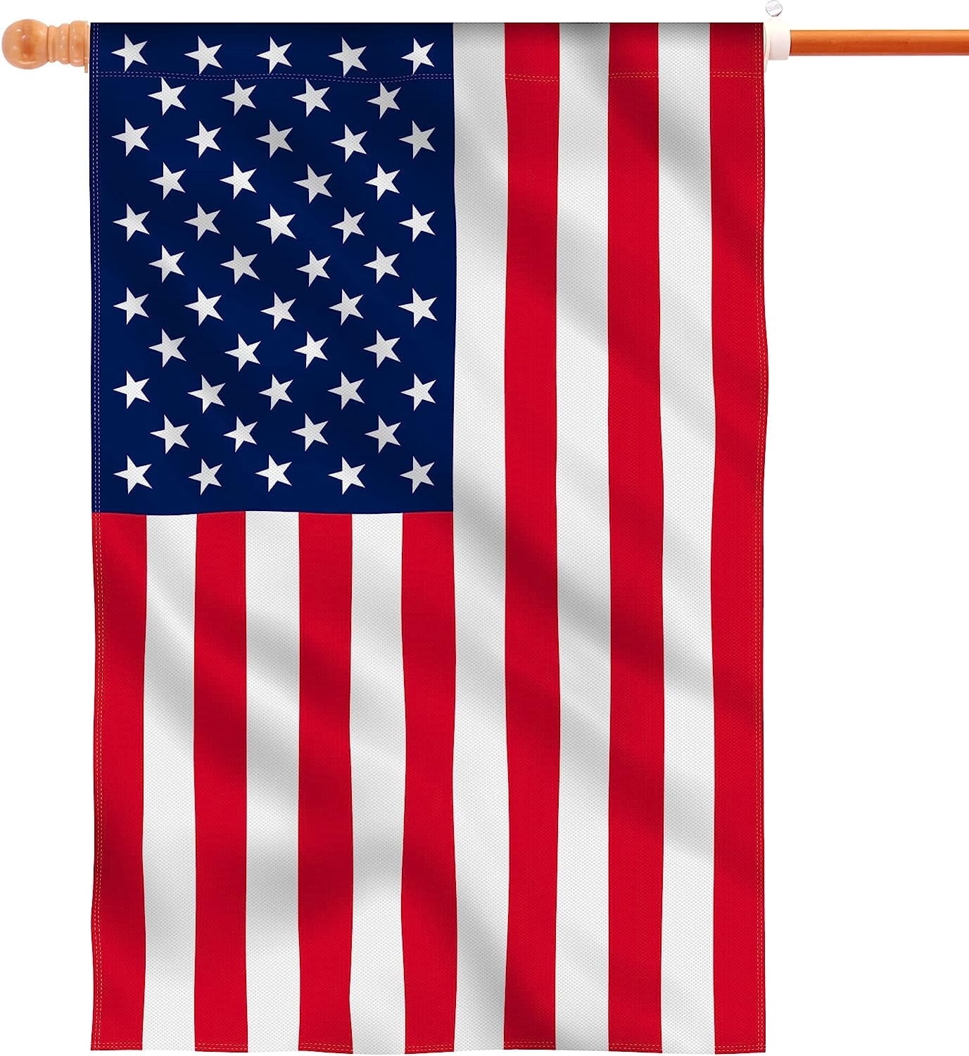 (2 pack) Anley Rip-Proof American USA House Flag 28 x 40 In - US United States July 4th Independence Day House Flags