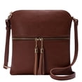 thumbnail image 1 of Solene Bolso Bandolera Mediano Ligero para Mujer con Borla, Bolsos Bandolera de Tamaño Perfecto para Uso Diario, Viajes, 1 of 5