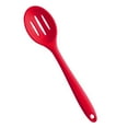 thumbnail image 1 of Cuillère Fendue en Silicone Solide Hygiénique avec Couleur Rouge Cerise, 1 of 8