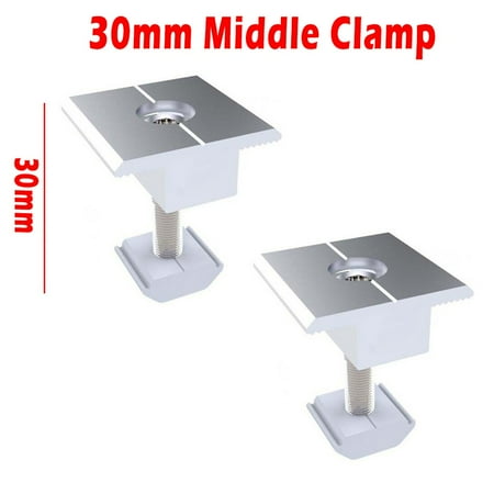 

Leke Solar Panel Clamp Solid 30-45mm For Connecting and Fixing Solar Panel on Rails