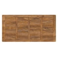 thumbnail image 4 of Simpli Home Campbell 72 inch x 36 inch Rectangle Modern Industrial Dining Table in Burnt Wax, 4 of 12