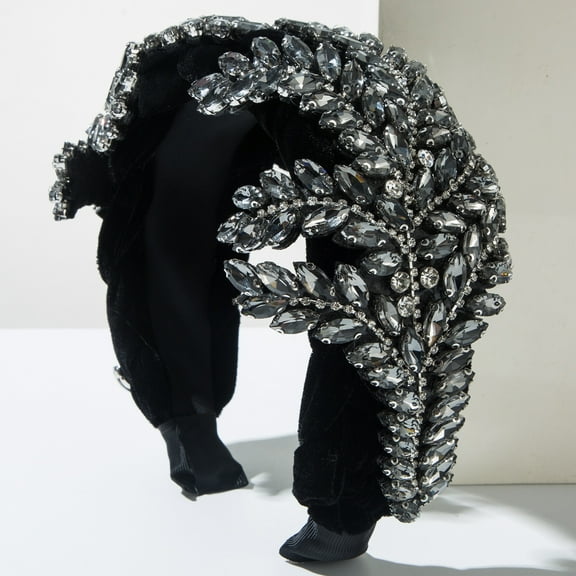 Crystal Bridal Tiara - Rhinestone Wedding Crown Headband With Adjustable Comb For Brides & Special Occasions