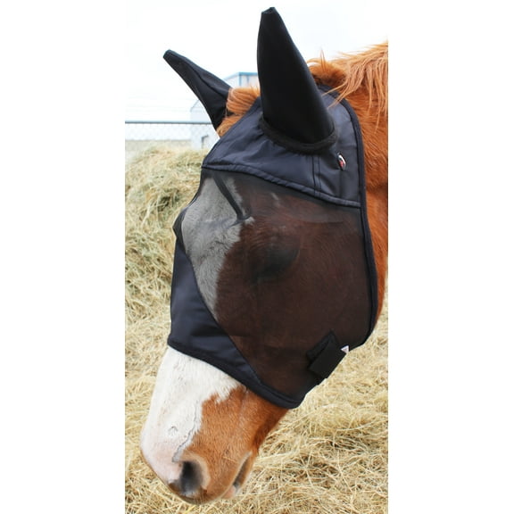 Equine Horse FlyMask Summer Spring Airflow Mesh Scrim 73262