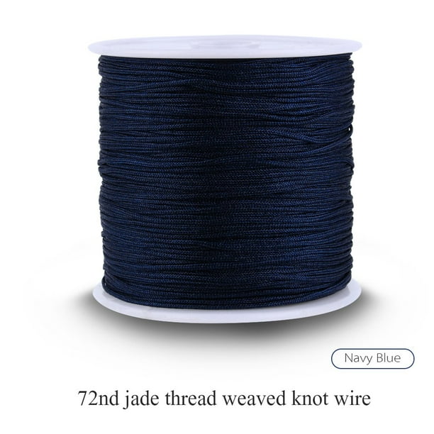 Knitting Rope,100M x 0.8mm Nylon Home Supplies Chinese Knot Cord