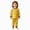 H01-Yellow, variant on TOWED22 Toddler Girl 2-piece Clothes Set Infant Girl Cotton Long Sleeve Shirt and Pant Fall Winter Outfit for Baby Girl Size:4-5 Y,Color:Orange
