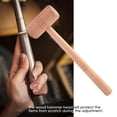 thumbnail image 3 of Hand Wood Hammer, Without Leaving Trace 107G Jewelry Hammer, Easy To Use Family For Gold Workers Repairing, 3 of 8