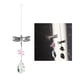 thumbnail image 4 of Adorno de ventana colgante de cristal con PRISMA Rosa Colco atrapadores de sol, 4 of 5