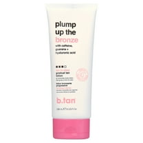 plump up the bronze... gradual tan lotion