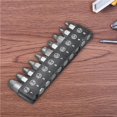thumbnail image 3 of Juego De Accesorios De Destornilladores 10 En 1 Juego De Destornilladores De Impacto Duro Con Puntas De Extractor De Tornillos De Cabeza Rota Oxidada Dañada De Alta Velocidad Con Soporte De Puntas De Noticed TO002759-00, 3 of 7