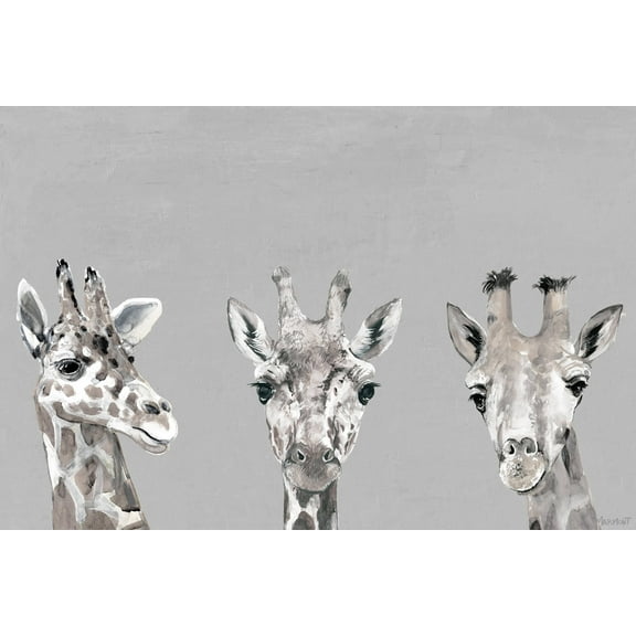 Marmont Hill Giraffe Poses III Canvas Wall Art