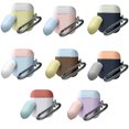 thumbnail image 2 of Funda protectora de carga para auriculares Protector Clip de gancho anti-pérdida Reemplazo de la cubierta protectora de silicona para AirPods Jumpingount DZ6439-02, 2 of 2