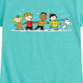 thumbnail image 3 of Peanuts - Group Skate - Toddler & Youth Girls Short Sleeve Graphic T-Shirt, 3 of 6
