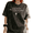 3-Black, variant on Women's Plain Monochrome Serif Font Basic Block Cross Christian Spiritual Quote Graphic Washed Short Sleeve T-Shirt