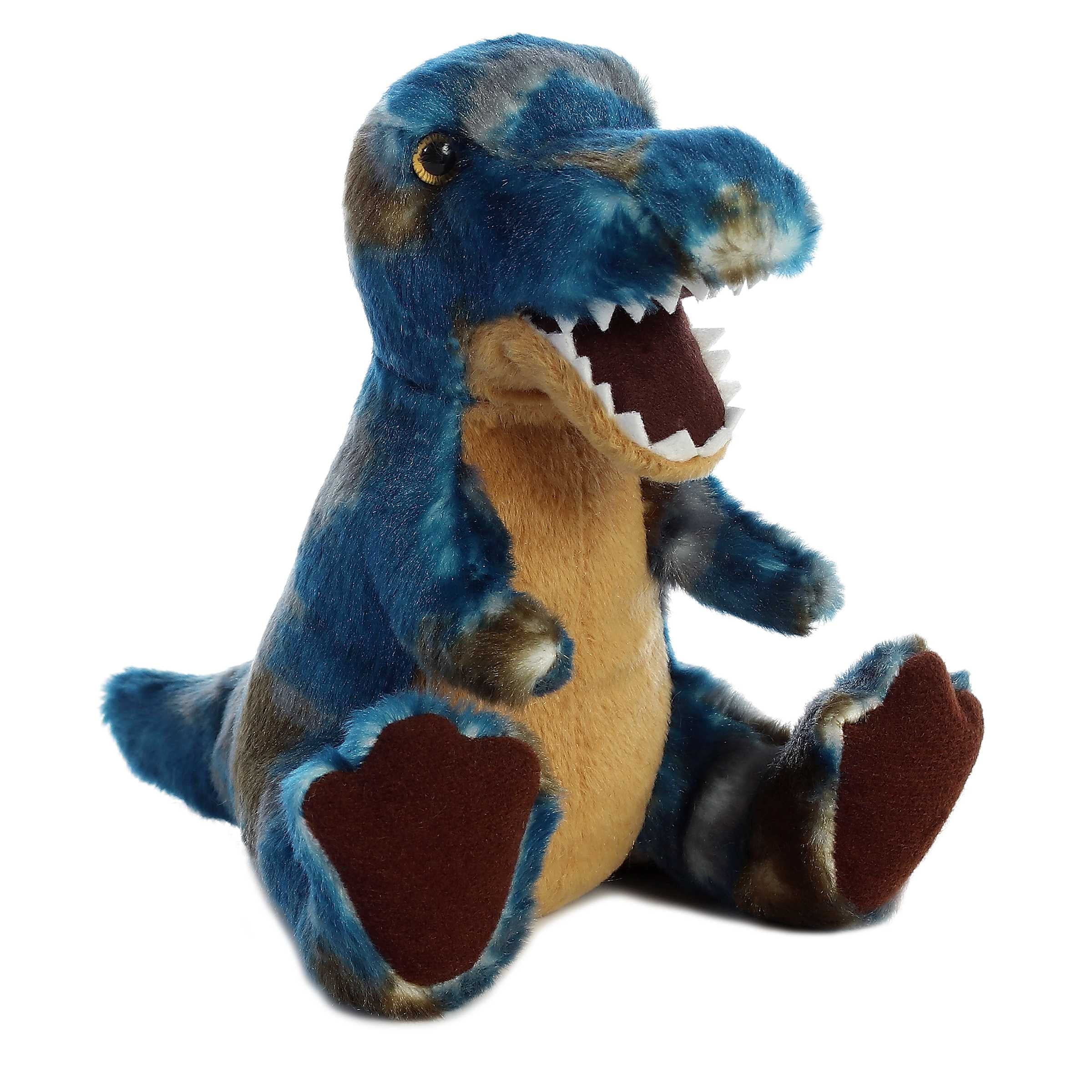 Aurora World Peluche Triceratops Dinosauro 35 Cm - Morbido E Dettagliato, Regalo Per Bambini
