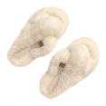 thumbnail image 4 of Zapatillas de casa para mujer, zapatillas peludas para mujer, zapatillas de casa peludas abiertas, zapatillas de invierno para mujer, construcción resistente, 4 of 9