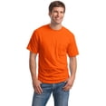 thumbnail image 1 of Hanes T-Shirt Homme 100 pour Cent Coton avec Poche. 5190, 1 of 1