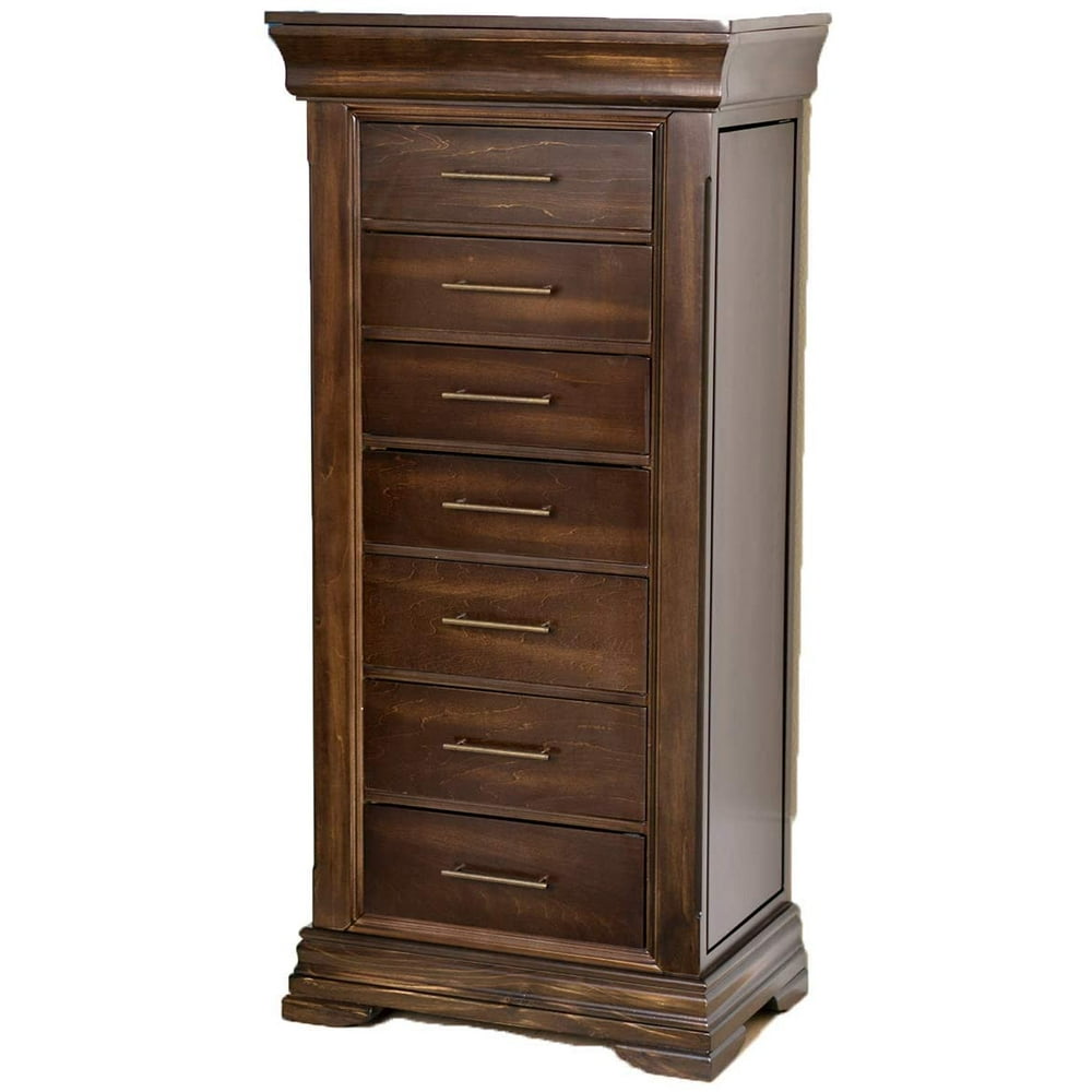 Hives & Honey Haley Standing Jewelry Armoire Walnut