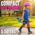 thumbnail image 5 of Madd Gear Folding Kick Scooter For Kids – Lightweight Steel Frame, Adjustable Handlebar, Ages 3+ – Madd Gear Flow 100, 5 of 10