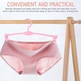 thumbnail image 2 of MasteelfCA 15Pcs Plastic Underwear Panties Hangers Simplicity Practical Bra Support Rack Laundry Drying Holder for Home Shop (Pink), 2 of 8