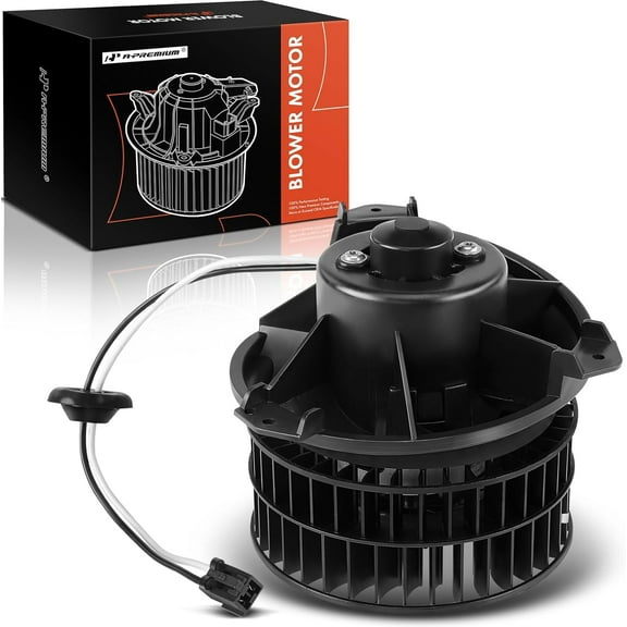 A-Premium Heater Blower Motor with Fan Cage Replacement for Town & Country 2001-2007 Pacifica Dodge Grand Caravan