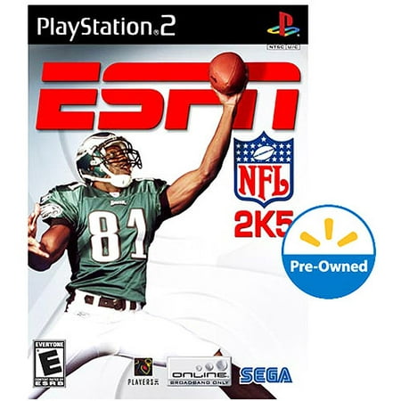SEGA ESPN NFL 2K5, 2K, PlayStation 2 , (Best Ps2 Games For 10 Year Olds)
