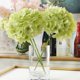 thumbnail image 5 of Flores de hortensia artificiales, Meiwo 2 piezas Flores de seda de hortensia falsas para brillar el arreglo de la escena de su boda y la decoración de la fiesta en el hogar (azul) Zhivalor SNFLD1758, 5 of 6