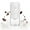 White, variant on AIDUCHO Electric Burr Coffee Grinder,Adjustable Ceramic Grinding with Multi Grind Settings, Portable & Automatic Coffee Grinder with Indicator Light,USB Rechargeable, Removable Cup,White