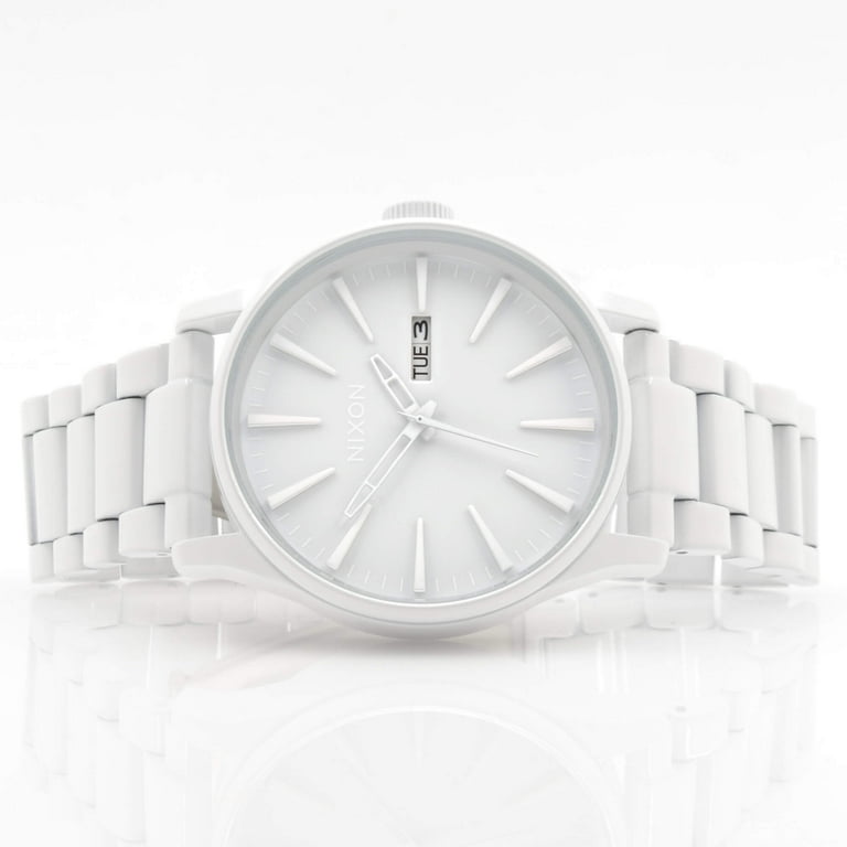 時計 Nixon Steel Amazon.com: Nixon Men's A3562348-00 Sentry SS Analog Display
