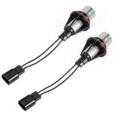 thumbnail image 4 of 8000K Red LED Angel Eye Marker Halo Light Bulbs Lamps for - E39 E53 E60 E63 E64 E66 E87 5 6 7 X3 X5, 4 of 5