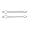 thumbnail image 1 of Clé Réglable à Double Extrémité, Clé Universelle Multifonctionnelle 2pcs Clé Universelle Auto Serrage Clé Auto Serrage Efficacité Maximisée, 1 of 8