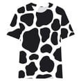 thumbnail image 4 of Pompotops Mode Femmes Été Demi Manches Pull Couleur Unie Casual Chemisier Tops, 4 of 4
