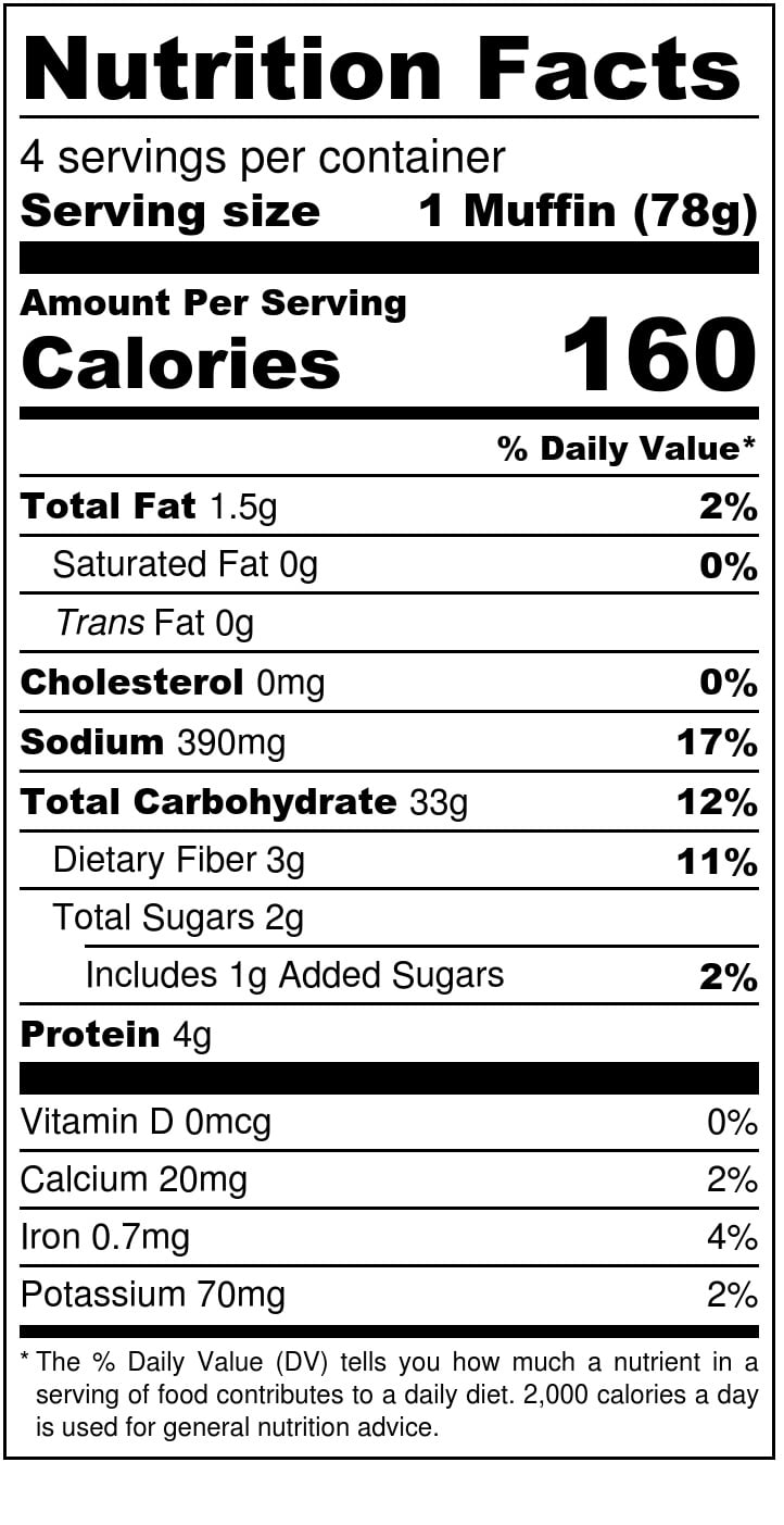 Katz English Muffins, Gluten & Dairy Free, Kosher, 11 oz