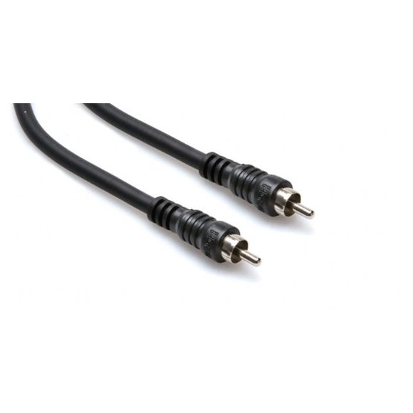 Cable Hosa CRA-103 Unbalanced Interconnect RCA to RCA 3 ft