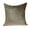 Brown, variant on Parkland Collection Druzy 18x18" Solid Fabric Throw Pillow in Taupe/Brown