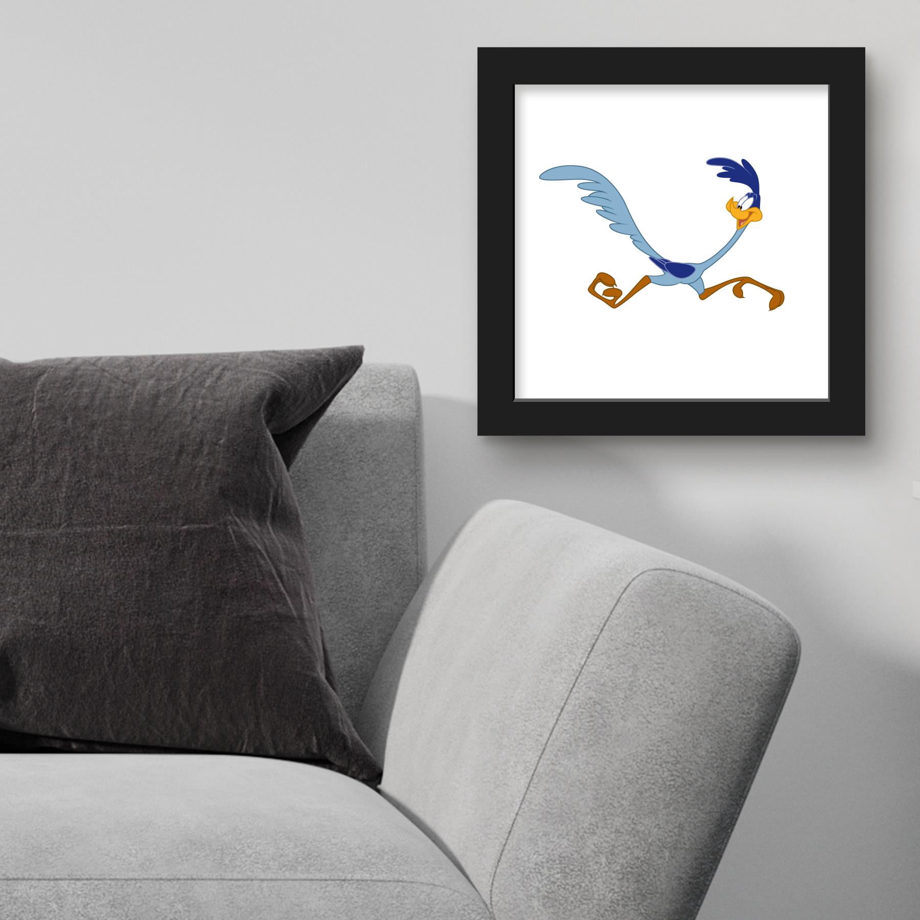 Gallery Pops Looney Tunes - Classic Road Runner Wall Art, Black