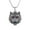 Red Eyes, variant on Women Men's Zodiac Tiger Pendant Necklace Stainless Steel Personalized Hip Hop Retro Animal Chain Jewelry Blue Eyes