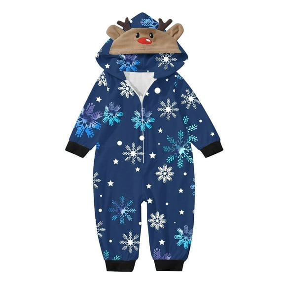 EGNMCR Christmas Pajamas for Family, for Christmas Parent-Child Outfit Fashionable Christmas Print Family European And American Pajamas Parent-child Suit Baby Women Blouse pants