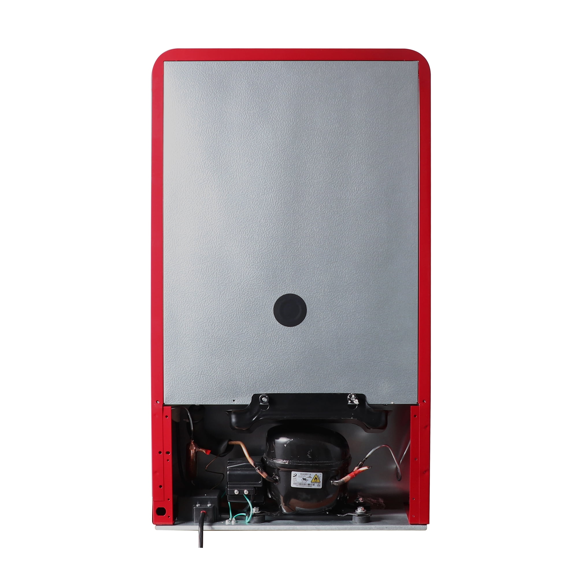 Magic Chef 3.2 cu. ft. Retro Mini Refrigerator in Red, without Freezer in Red