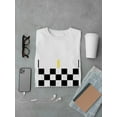 thumbnail image 3 of Finish Line Goal Design Men White T-Shirt, Male x-Large, 3 of 4