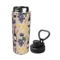 thumbnail image 2 of Pofeuu Watercolor Bottles And Glasses Print 18oz Sports Insulated Kettle Stainless Steel Vacuum Water Bottle Leakproof Sport Flask, 2 of 7