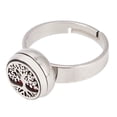 thumbnail image 2 of Aromatherapy Finger Ring, Steel Essential Oils Ring Mini  For Girls For Outdoor Type 1, 2 of 8