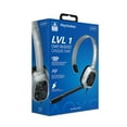 thumbnail image 5 of PDP LVL 1 Chat Headset for PS4 - Grey Camo, 5 of 5