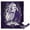 Purple Beetle, variant on Beetlejuice Vintage Beetlejuice Kids Silk Touch Throw Blanket