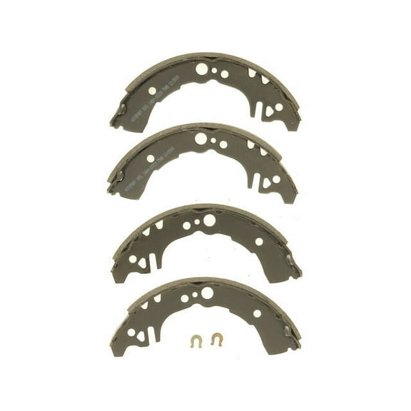 Rear Brake Shoe Set - Compatible with 2000 - 2005 Toyota Echo 2001 2002 2003 2004