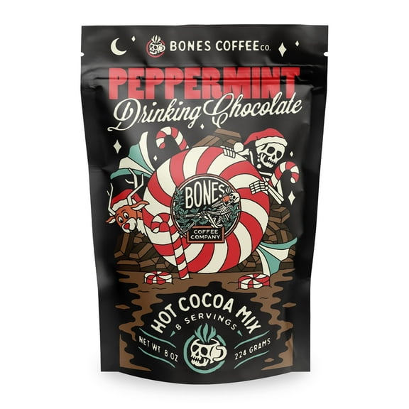 Bones Coffee Company Peppermint Drinking Chocolate