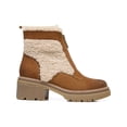 thumbnail image 2 of Naturalizer Womens Jett Suede Lugged Sole Ankle Boots, 2 of 3